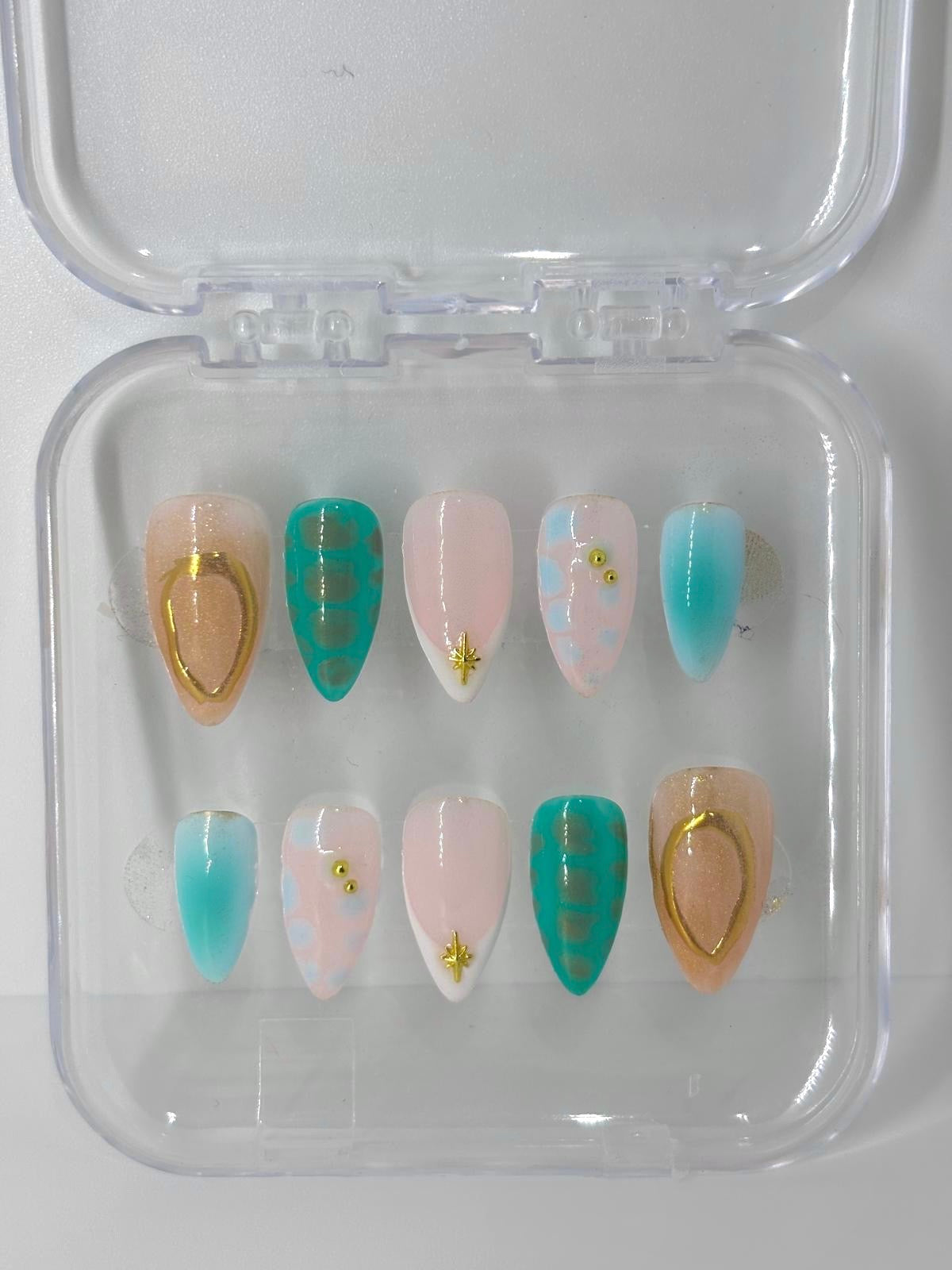 Press-on nails mirage meli nails