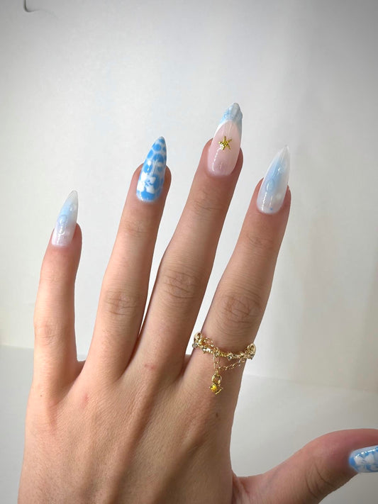 Press-on Nails océan breeze meli nails