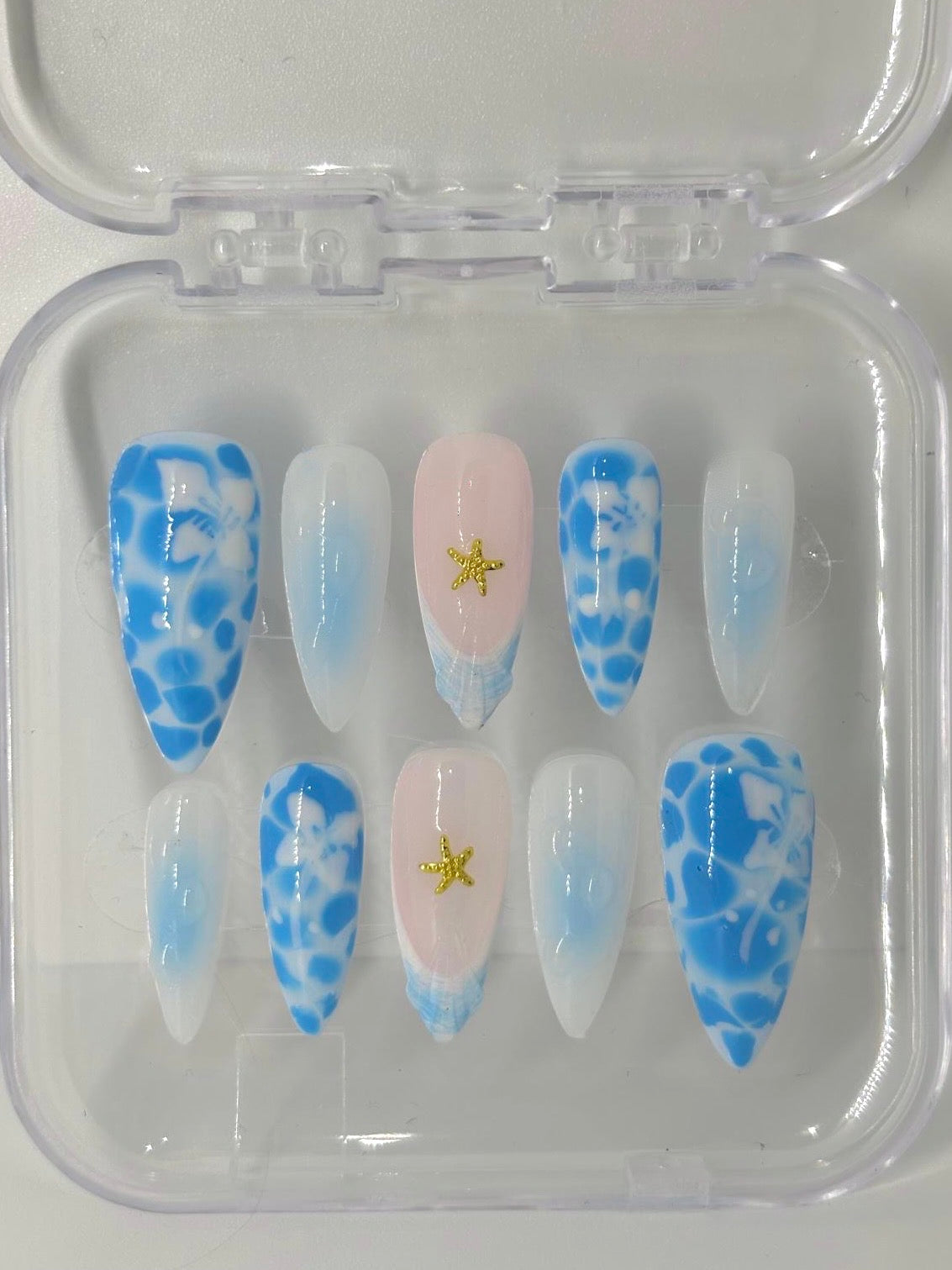 Press-on Nails océan breeze meli nails