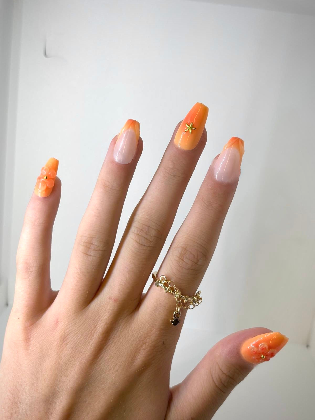 Press-on Nails Sunset meli nails