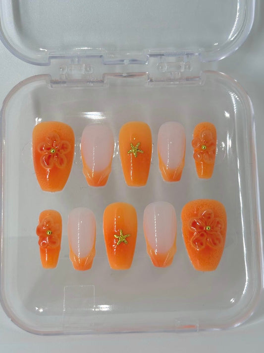 Press-on Nails Sunset meli nails